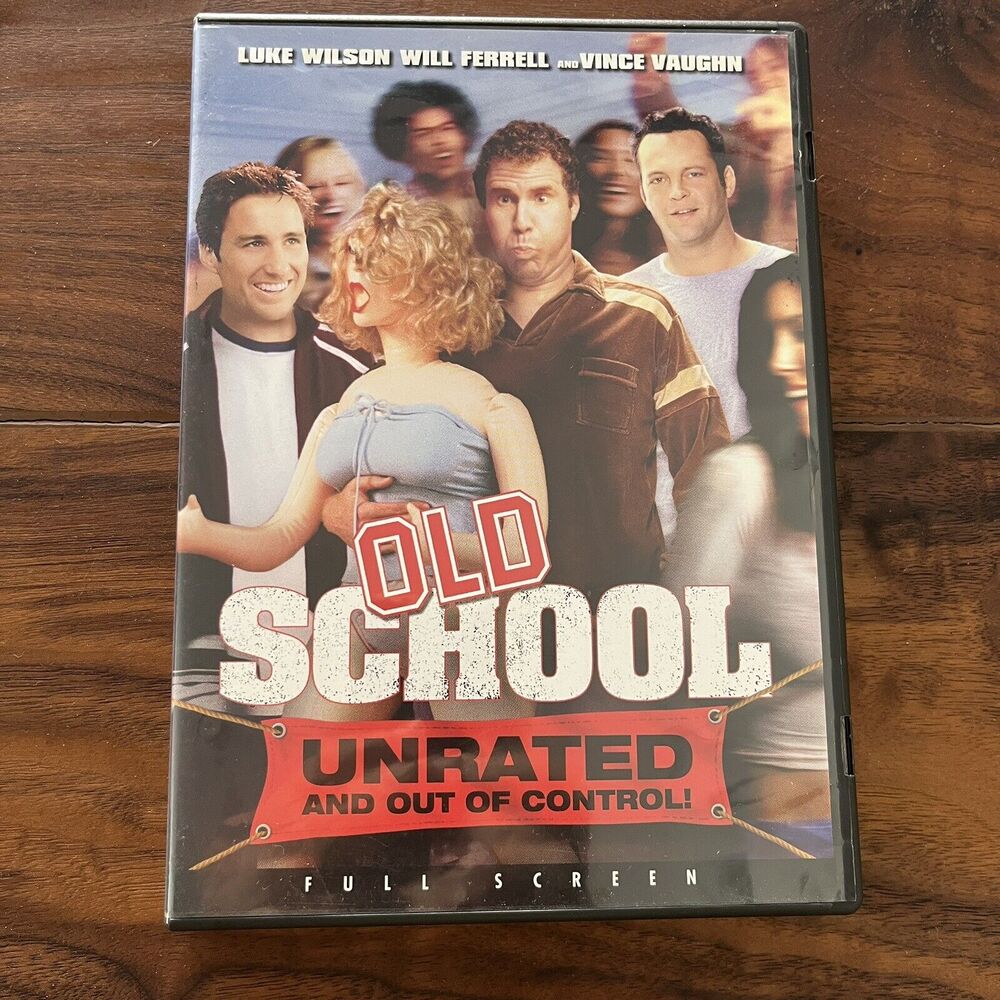 Old School Unrated And Out Of Control DVD 2003 Dreamworks 90625